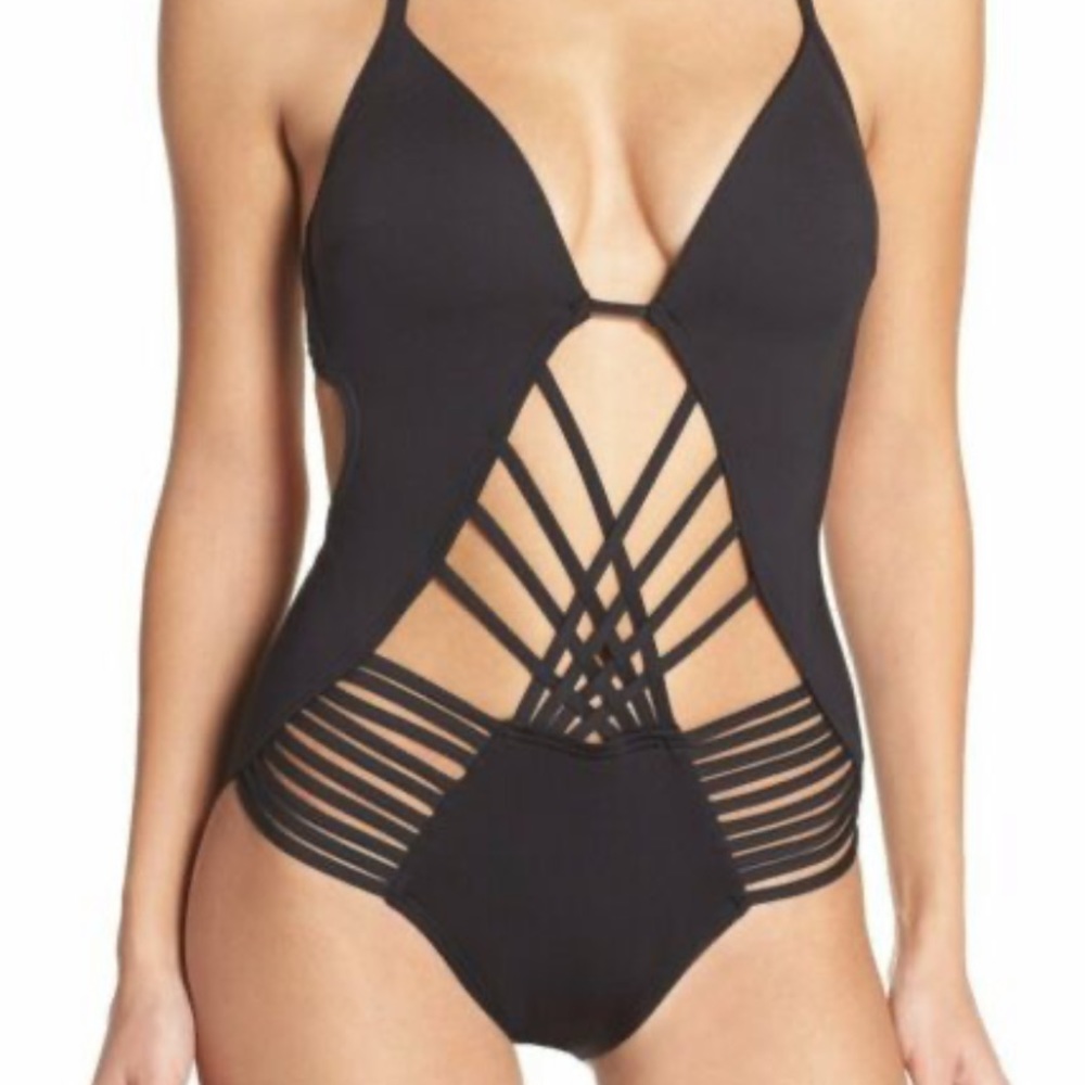 Kenneth Cole Strappy One Piece
